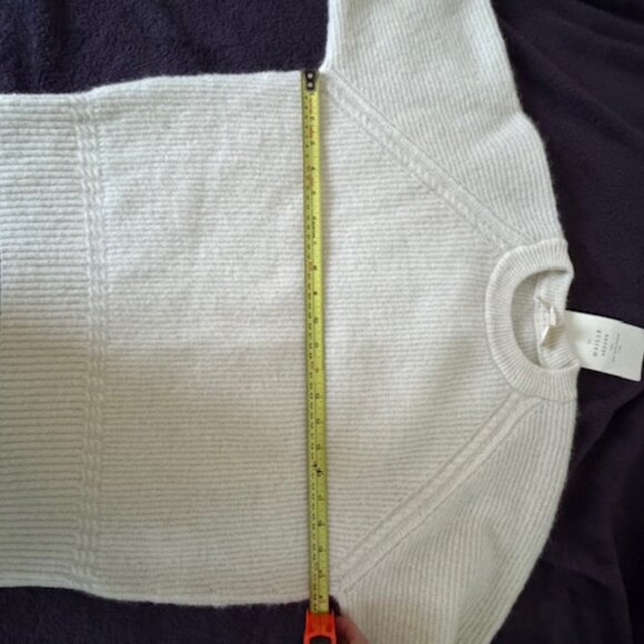 Sezane Pull Otto Ecru - Picture 6 of 7